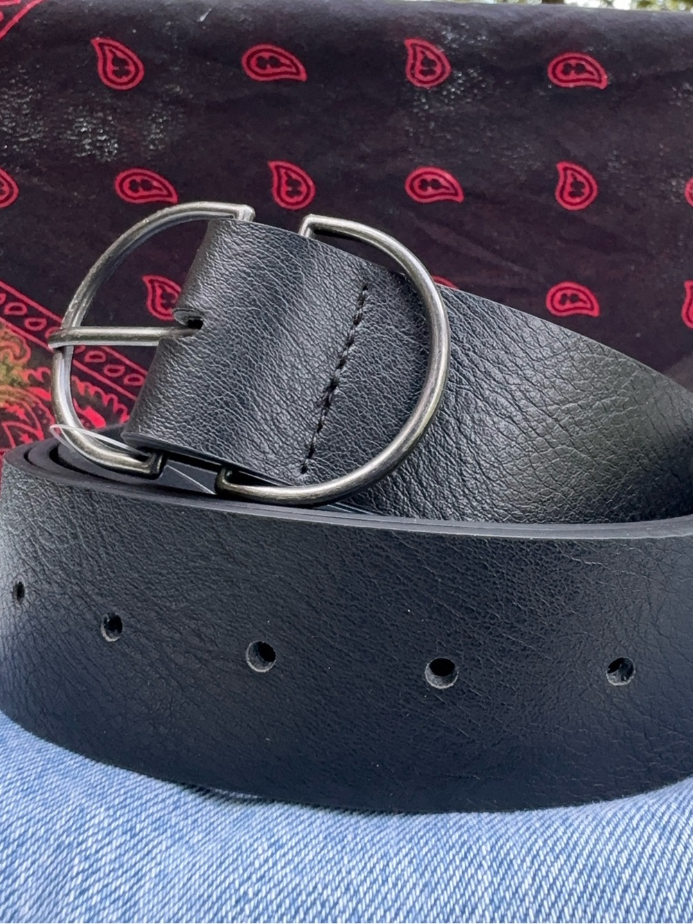 Maurice’s Black Belt 1X D-ring NEW